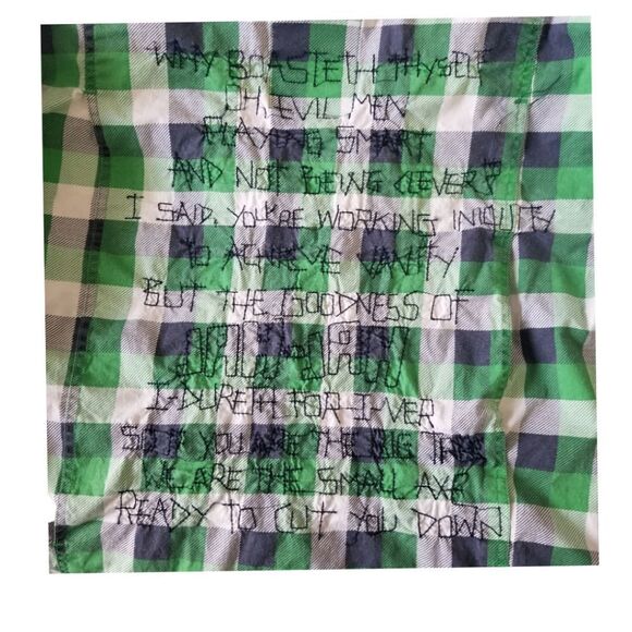 Live Mechanics Checker Button Down Shirt. R2-15 - Picture 6 of 6